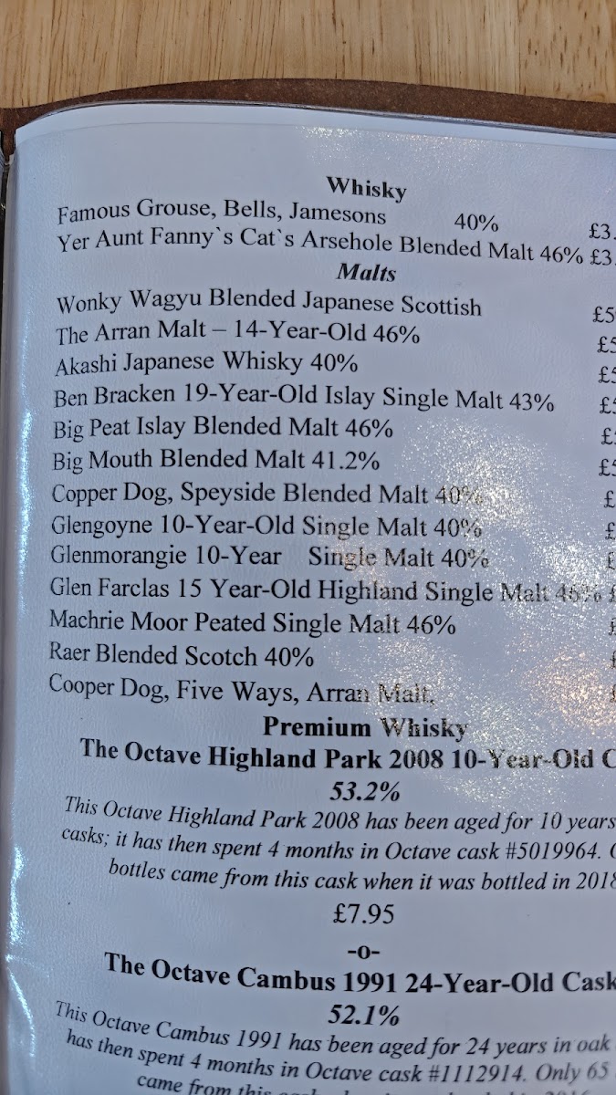 Menu Greenhall Country Cafe & Farm Shop-1