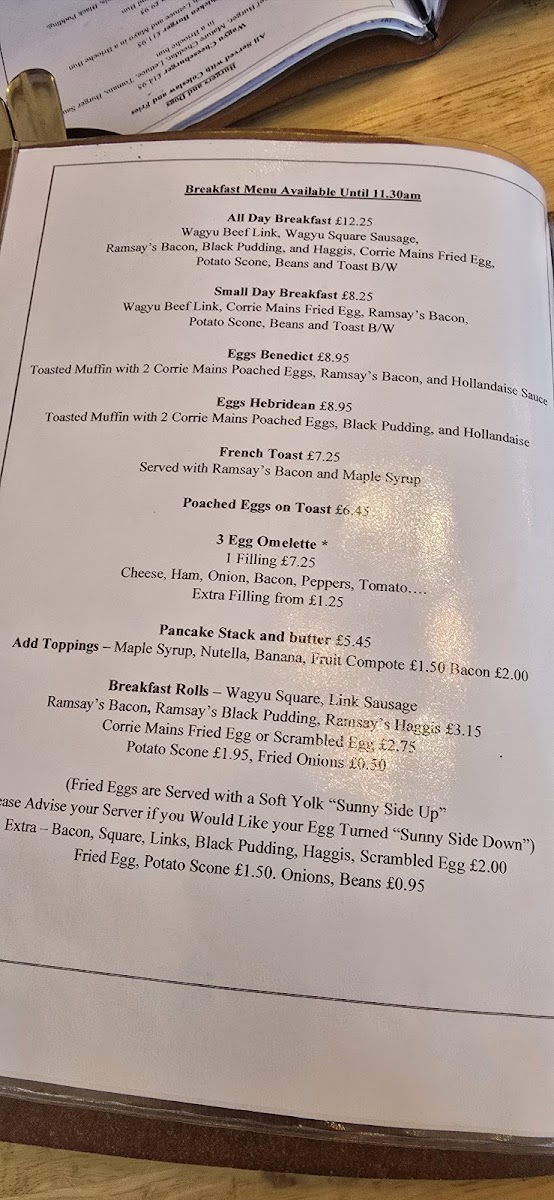 Menu Greenhall Country Cafe & Farm Shop-6