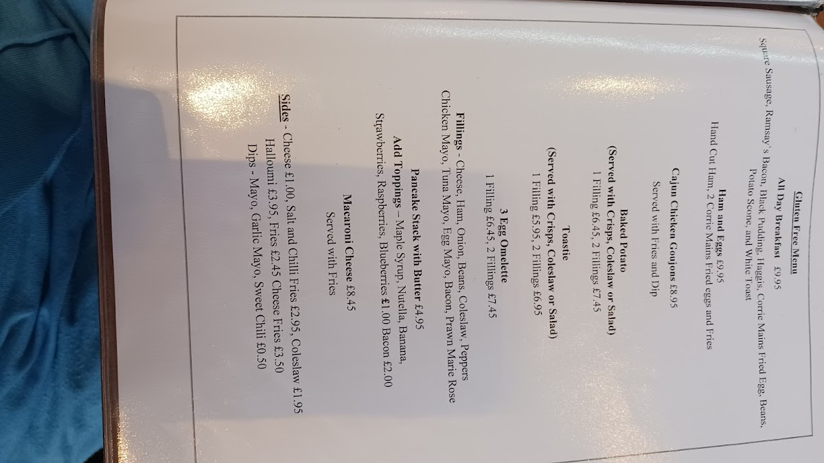 Menu Greenhall Country Cafe & Farm Shop-7